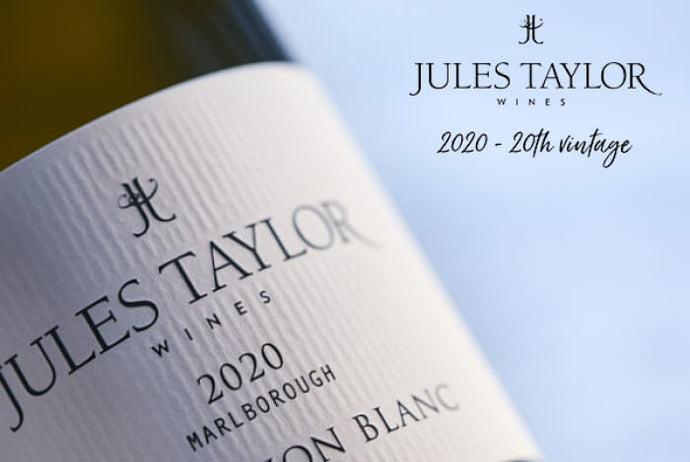 TWENTY VINTAGES FOR JULES TAYLOR WINES